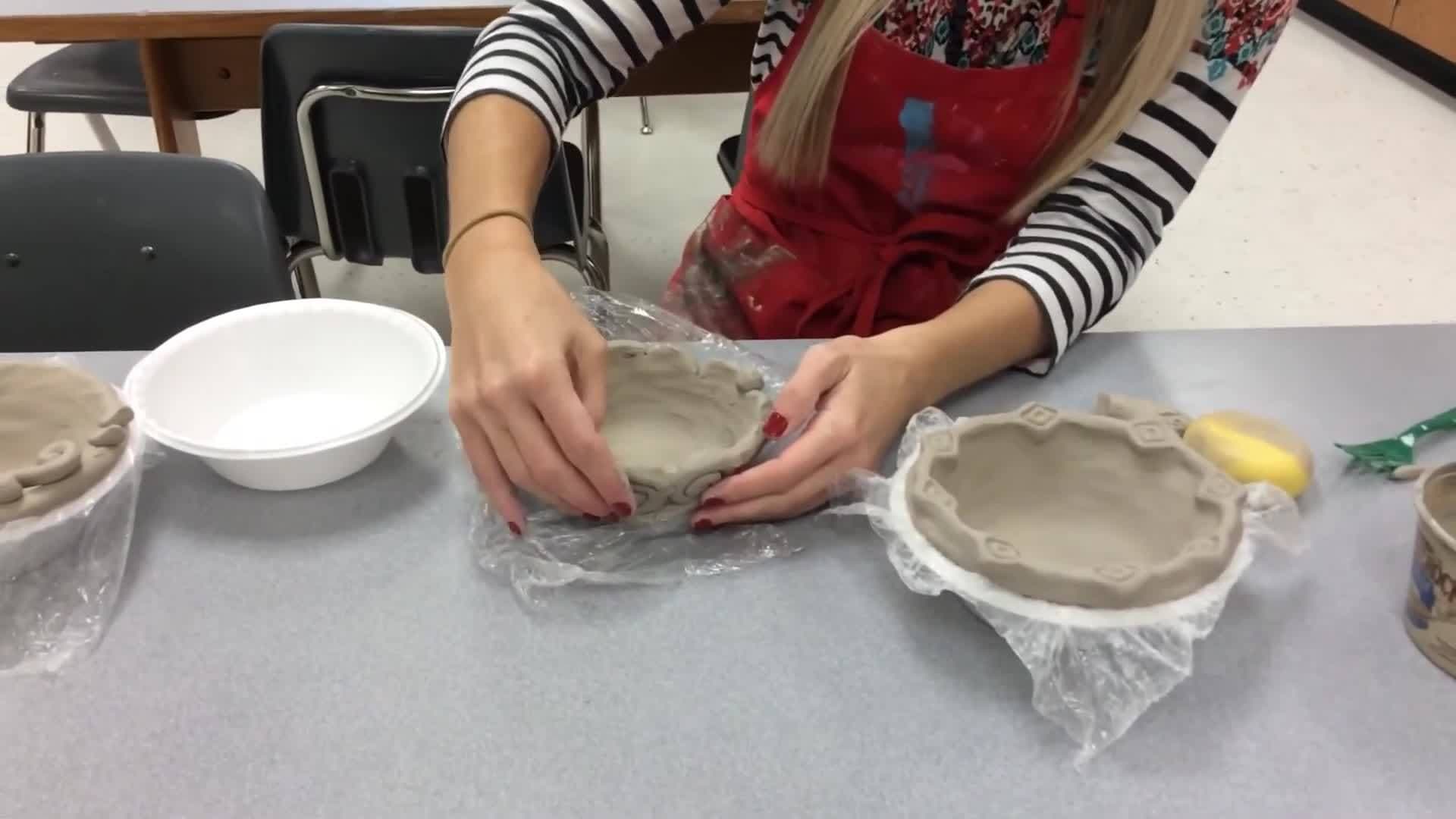 Decorating: Clay Coil Bowl Day 3