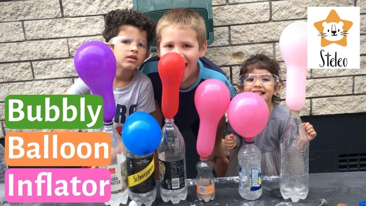 Baking Soda and Vinegar Balloon Experiment