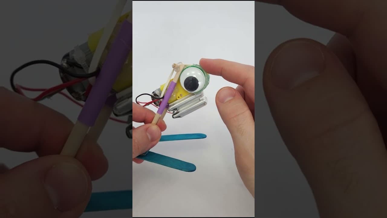 Mini Jumping Robot: How it Works