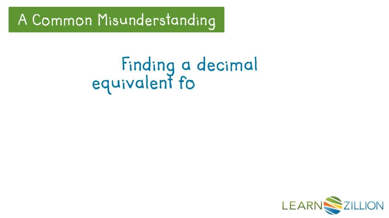 Convert Fractions and Mixed Numbers to Decimals