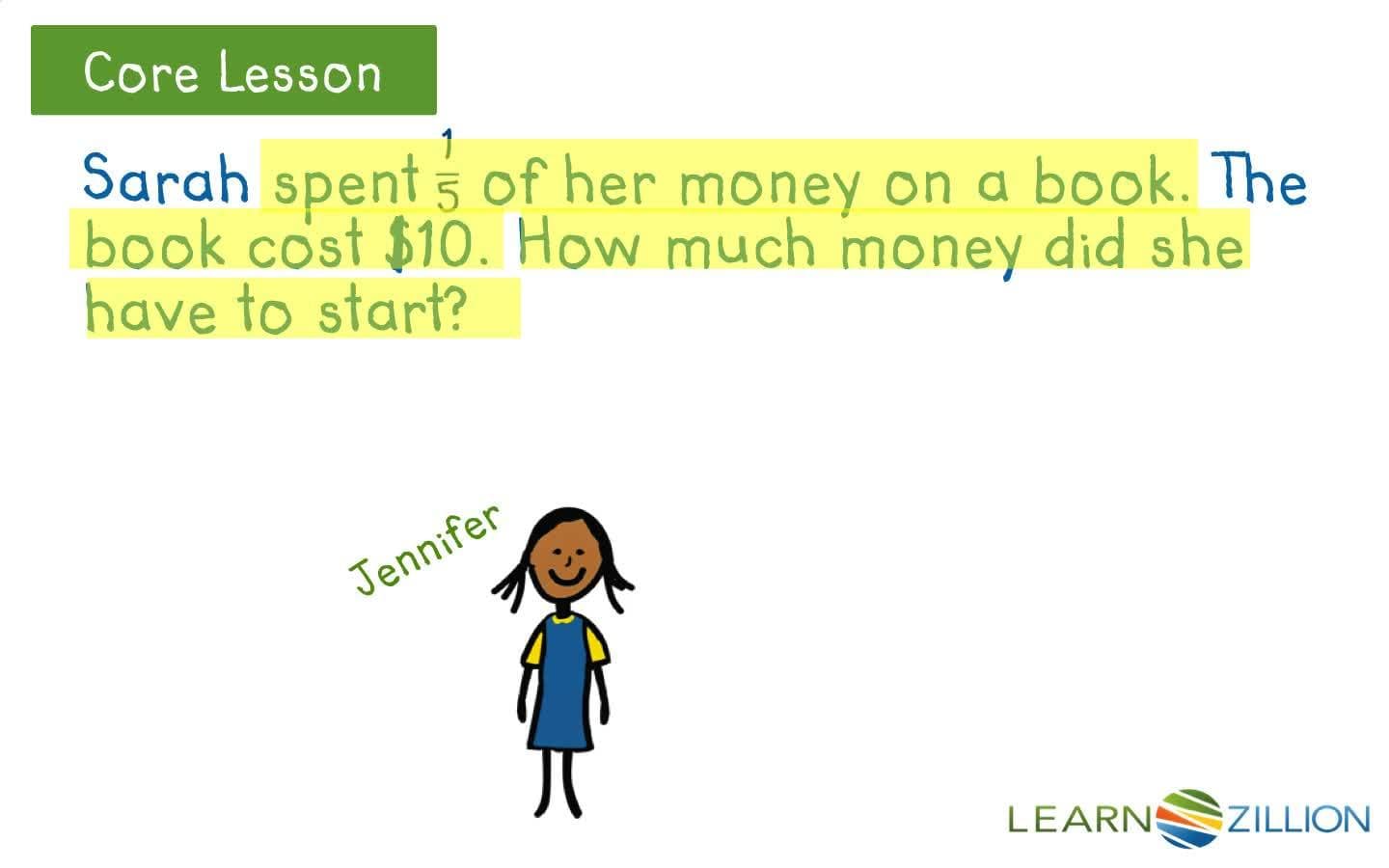 Representing Quantities of Money with Diagrams