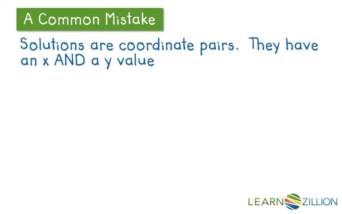 Solving a System of Quadratic and Linear Equations Using Substitution
