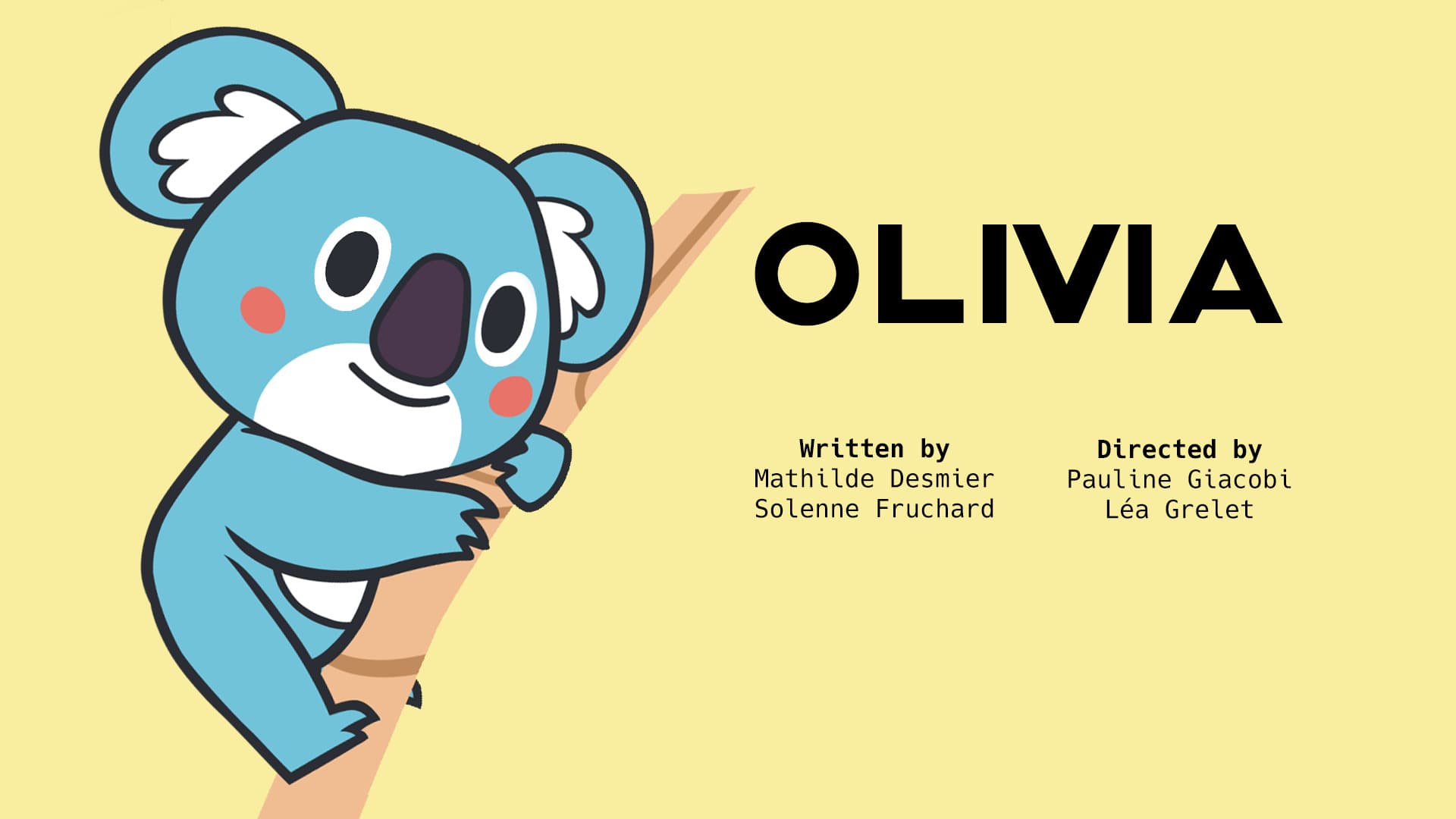 Olivia the koala