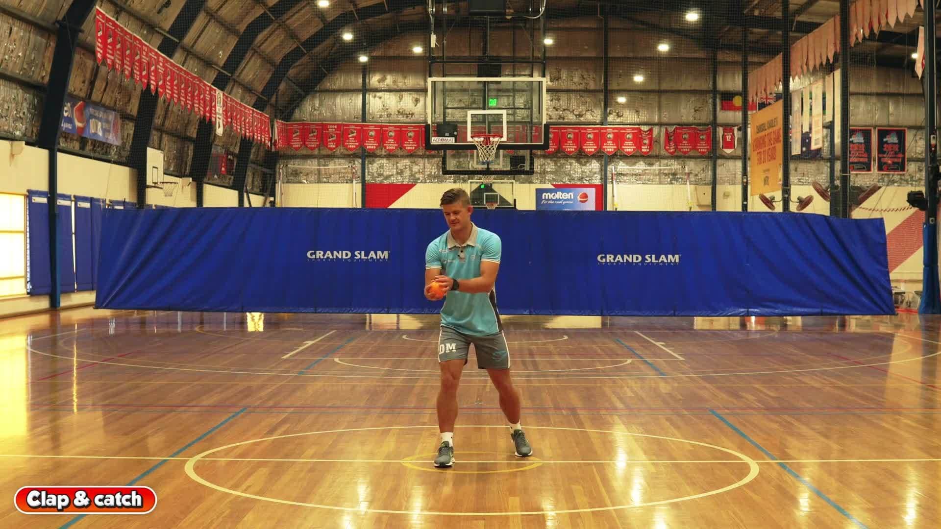 High-bounce ball - Clap & catch