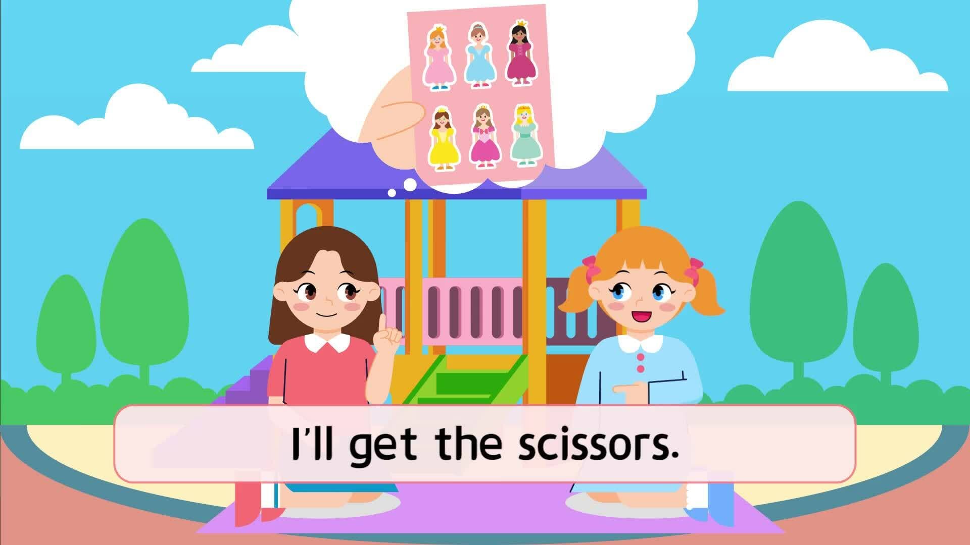 59. Look at my stickers.