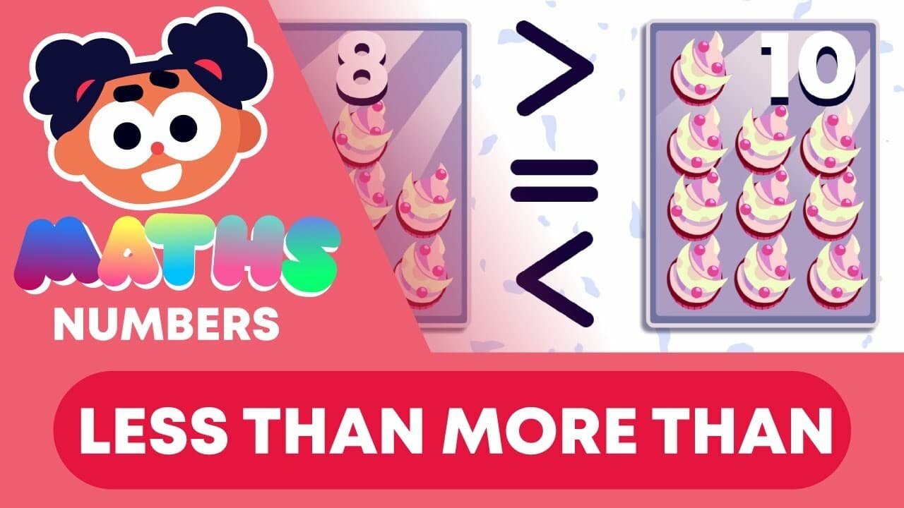 Less than More than | Numbers | Y1 Maths | FuseSchool Kids