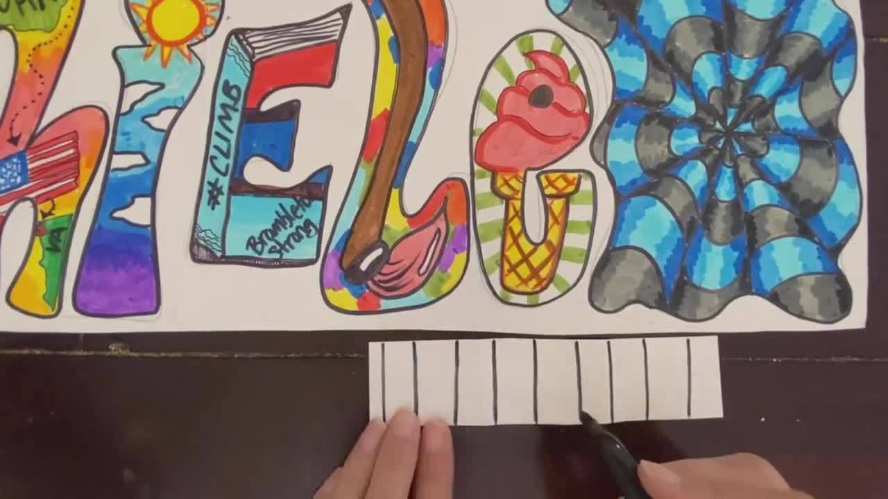 Identity Name Sculpture