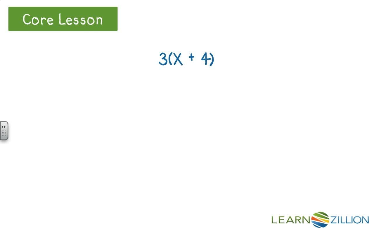 Applying the Distributive Property with Diagrams