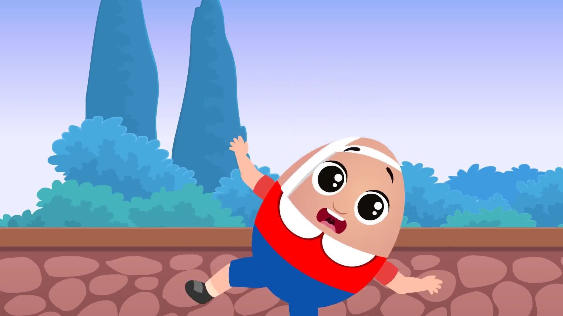 Humpty Dumpty! Best Nursery Rhyme Song for Kids