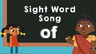 Introduction to sight word - Of