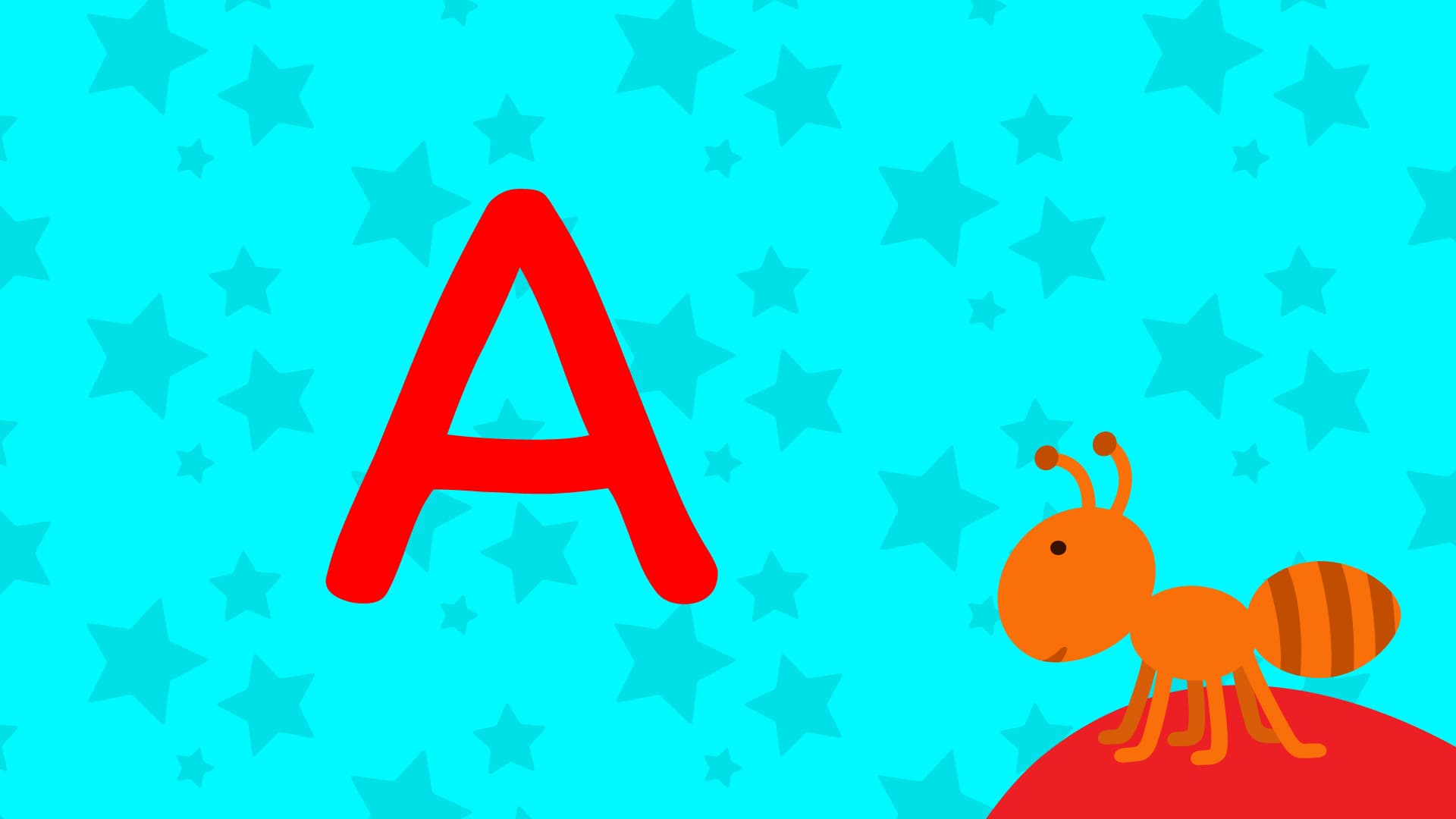 A Is For Ant - Upper Case