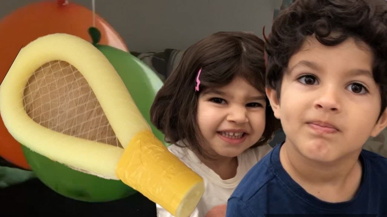 How to Make a Pool Noodle Racquet