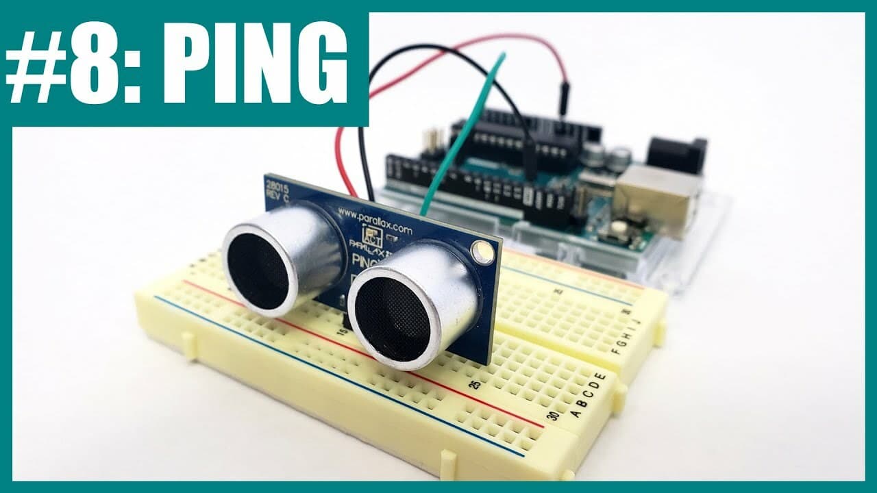 PING Ultrasonic Distance Sensor and Arduino