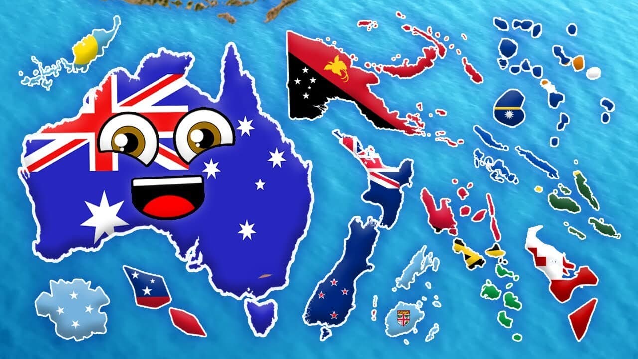 Countries of Oceania