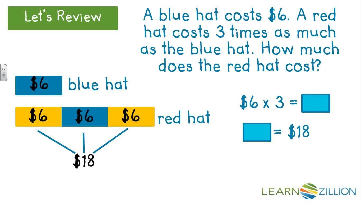 Solving Multiplicative Comparison Word Problems using Multiplication and Division