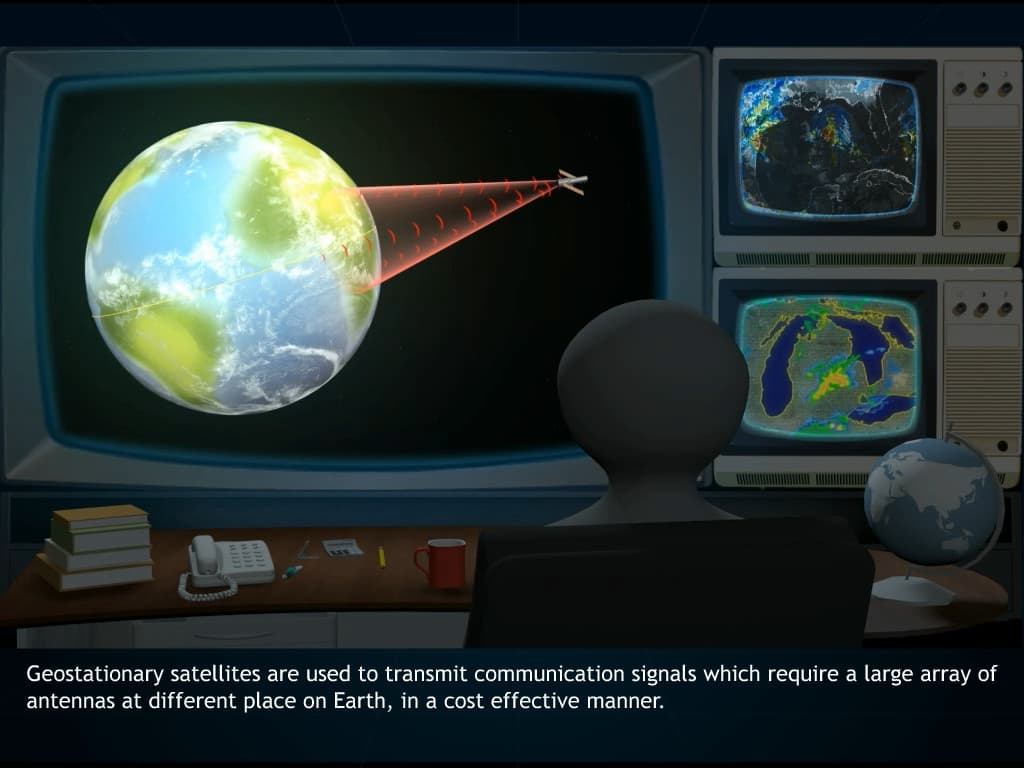 Geostationary and polar satellites