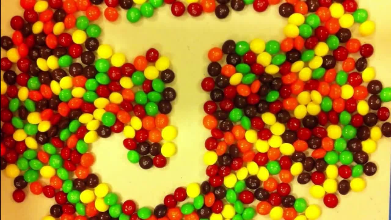 Candy Alphabet - Learning the Letters in the ABCs