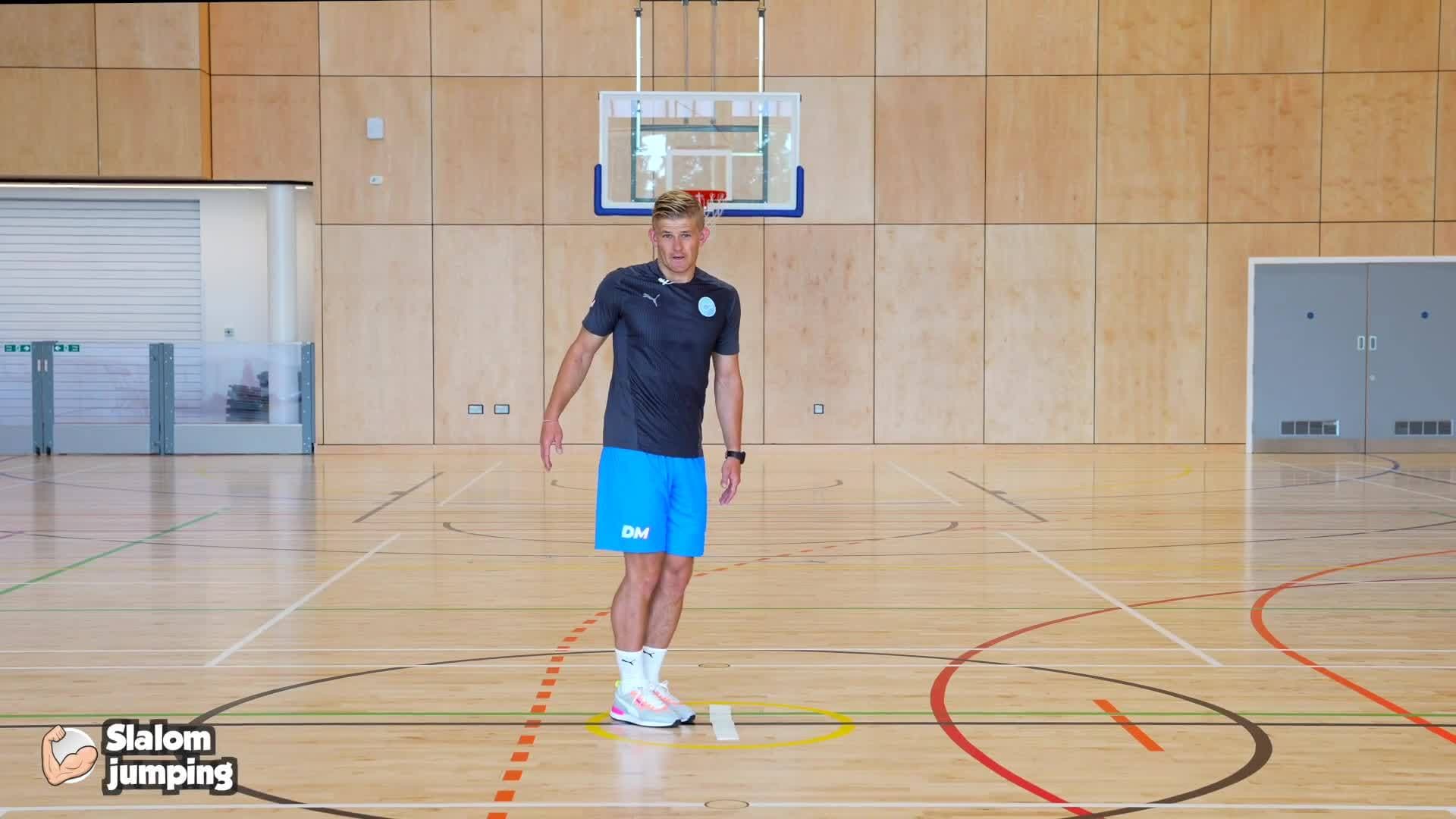 Fitness - Slalom jumping