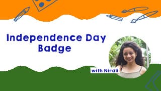 Patriotic Pins - Independence Day Badge