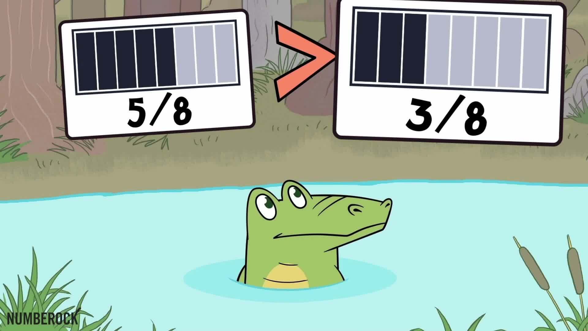 Comparando Fracciones