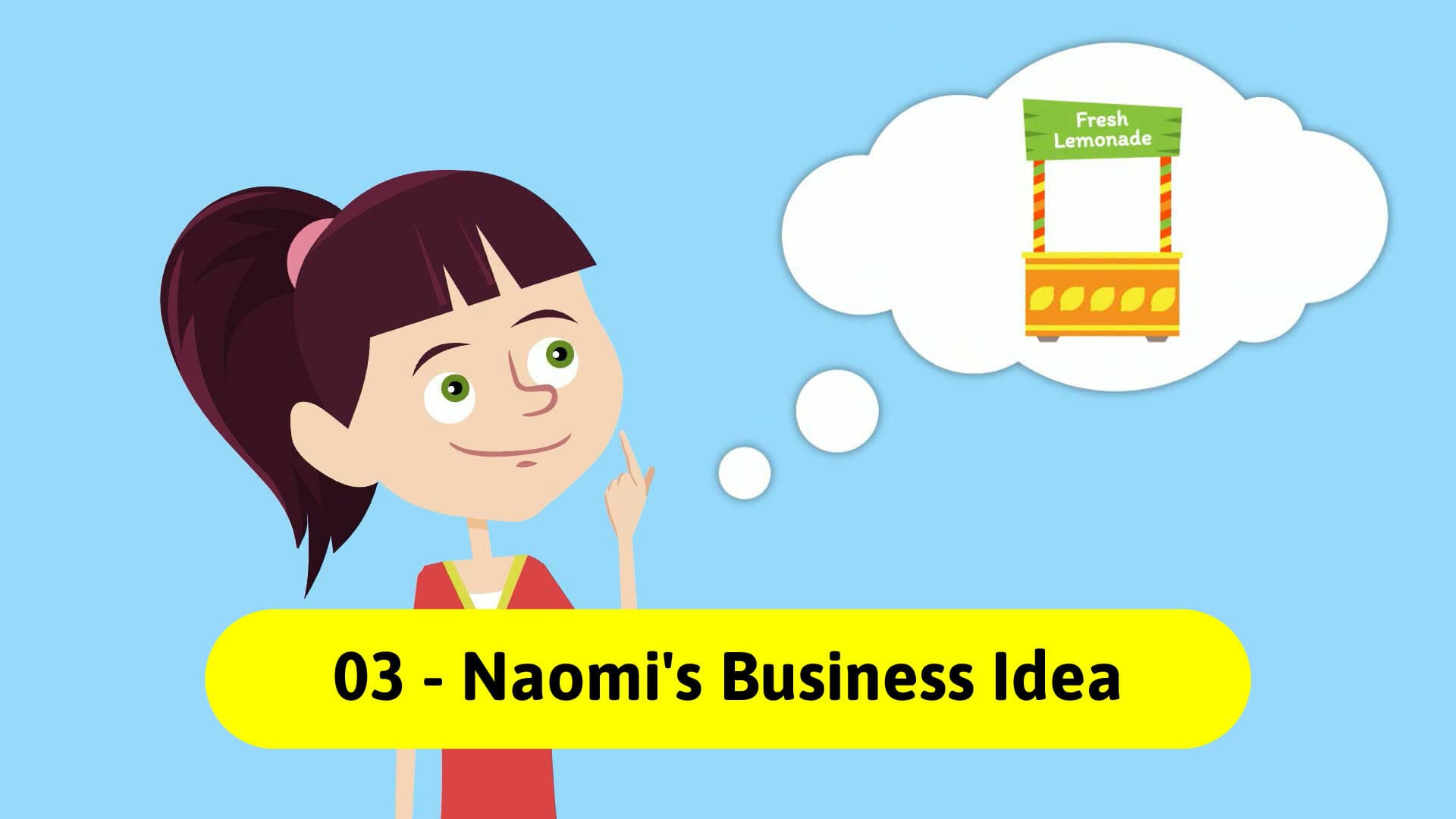 Entrepreneurship For Kids - Naomi's Business Idea