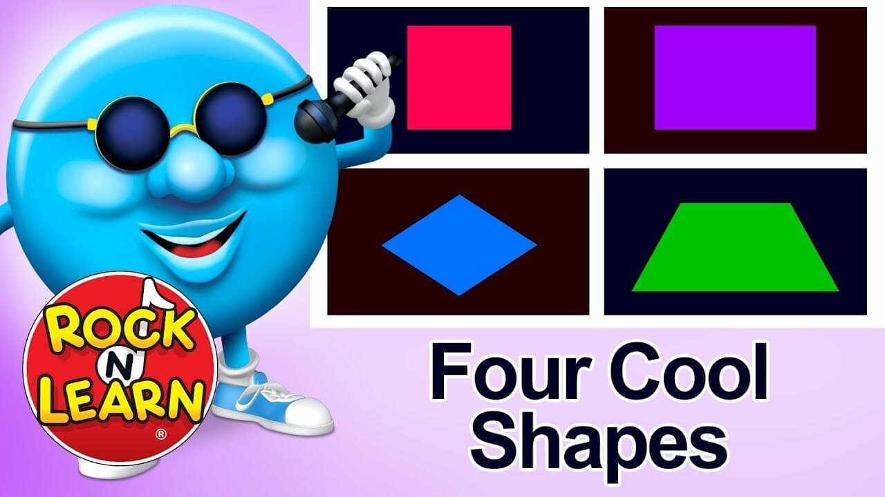 Four Cool Shapes from Colors, Shapes & Counting