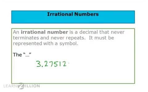Understanding Irrational Numbers