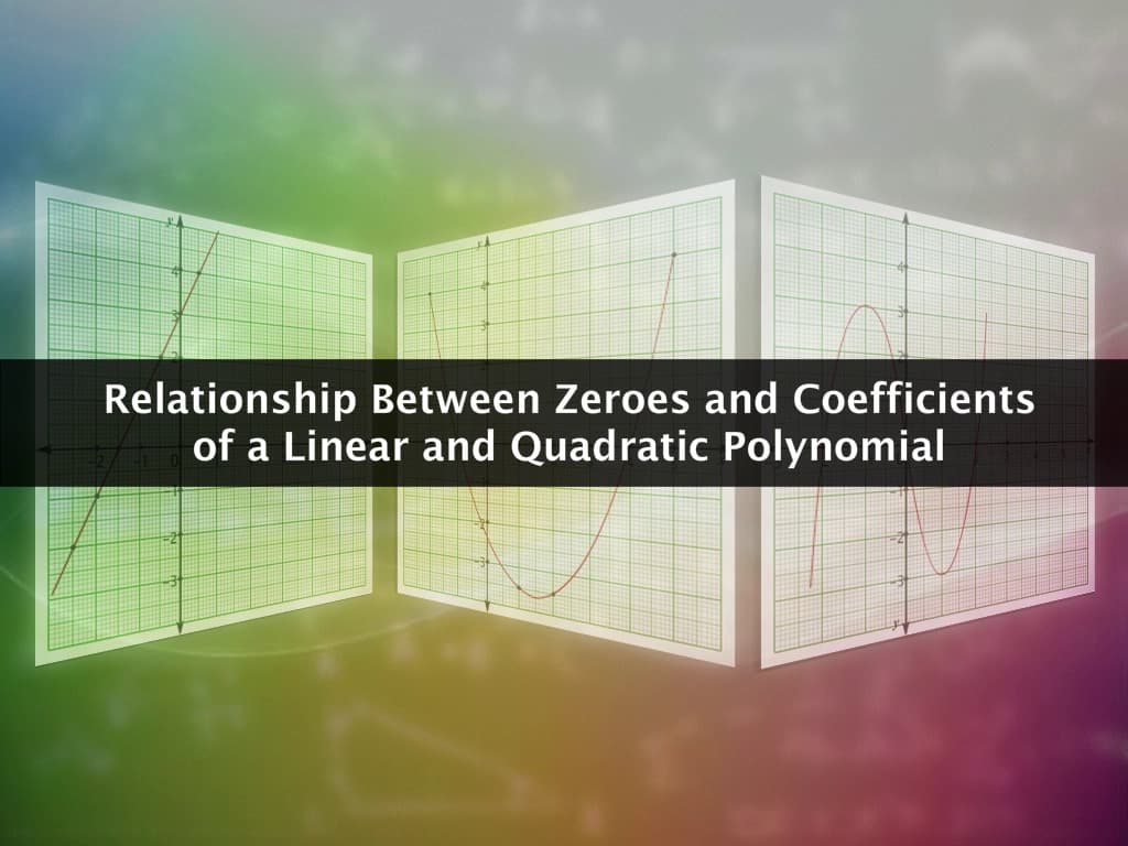Zeros and Coefficients of a Polynomial