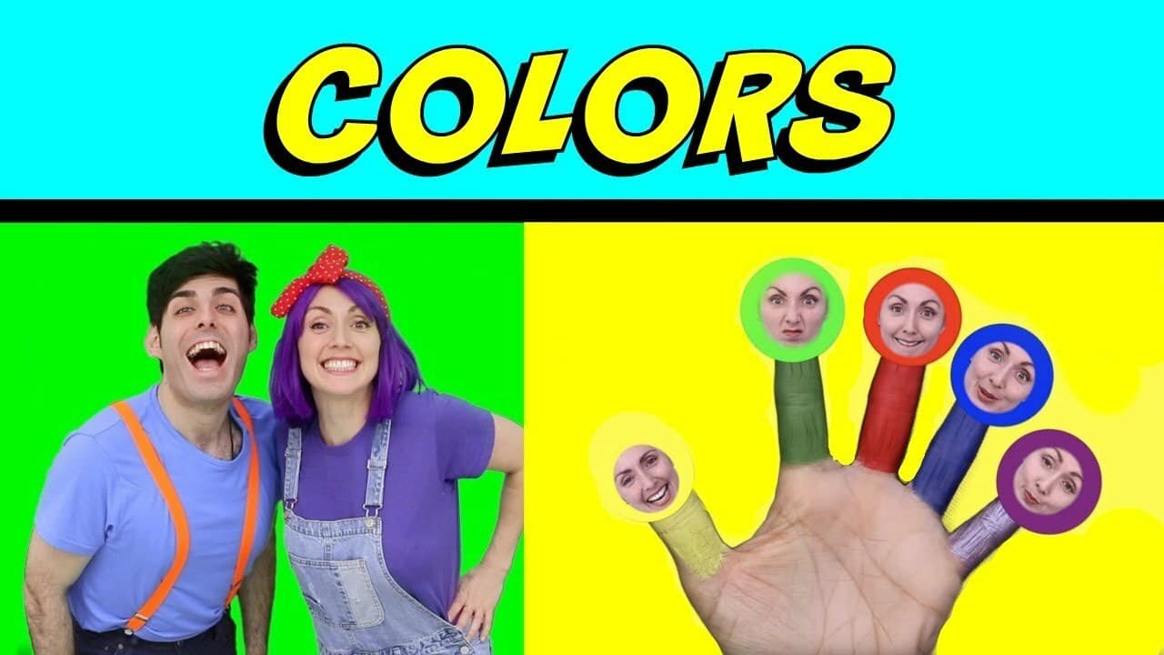 Colors Finger Family Song - Learning Colors With Finger Family - Bella & Beans TV