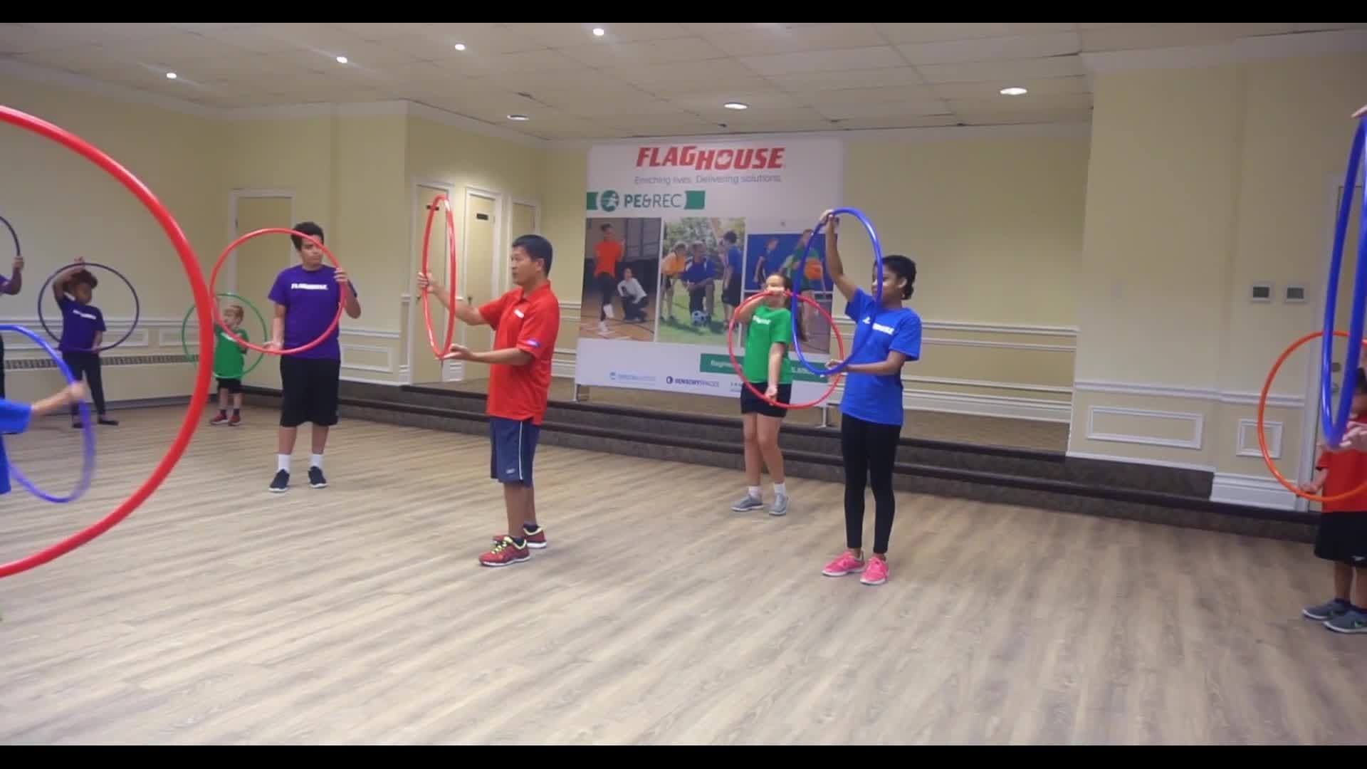 A Cooperative Hula Hoop Activity (Ep. 134 - Hula Hoops Delight)