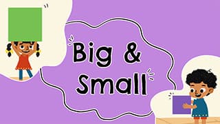 Big and small - comparative