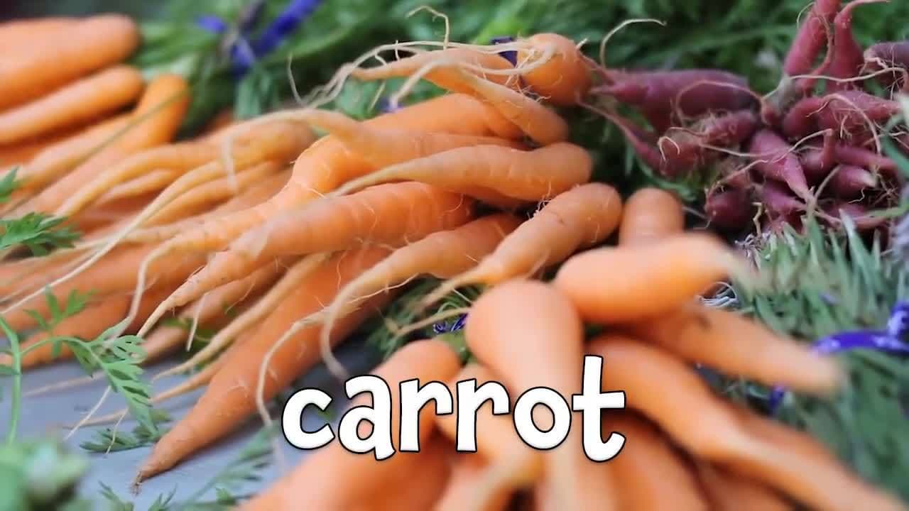 Vegetables!  Learning Vegetables for Children