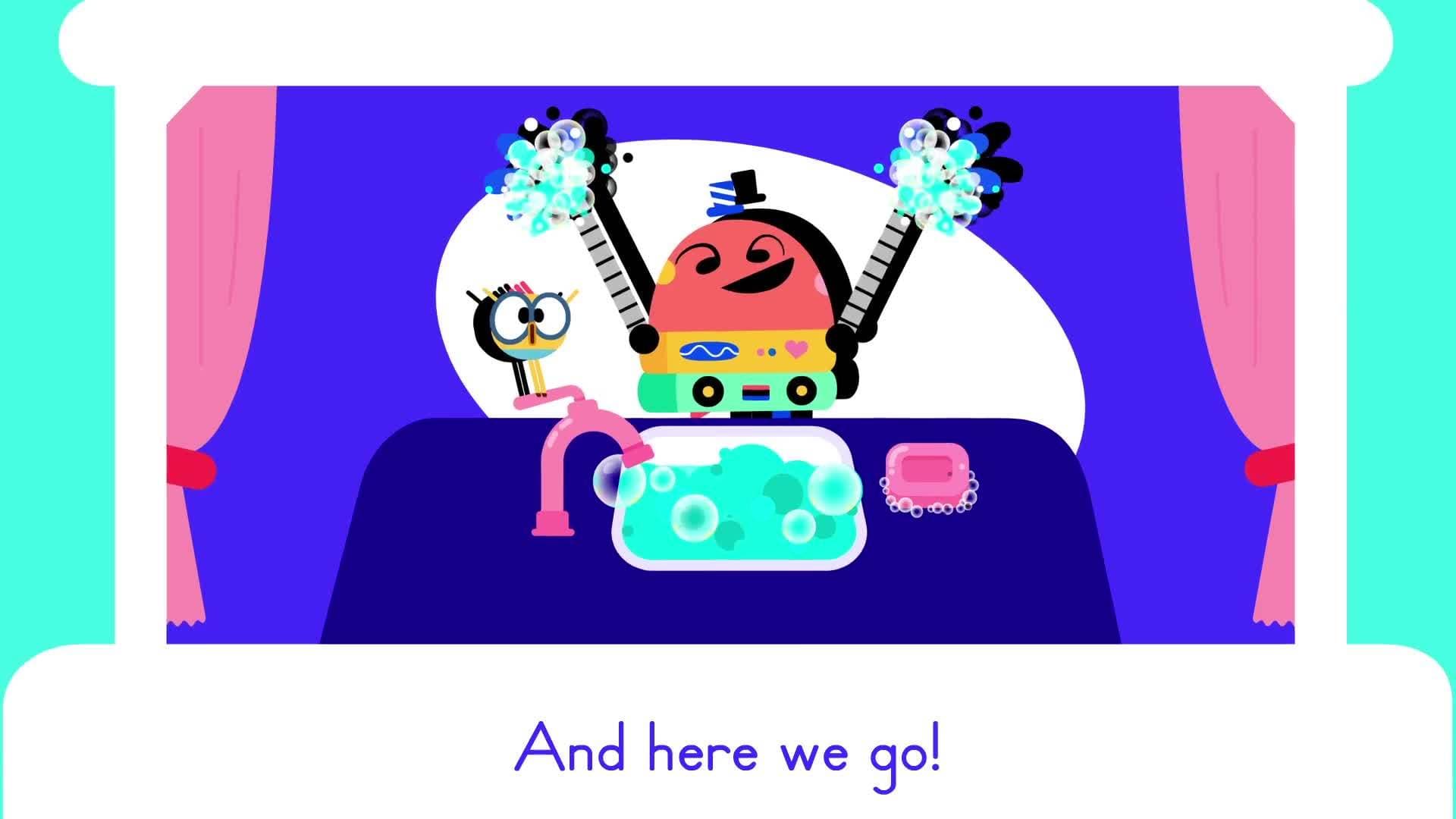 BUBBLES CHANT 🔮 Everybody wash your hands 🙌 English Lingokids Music