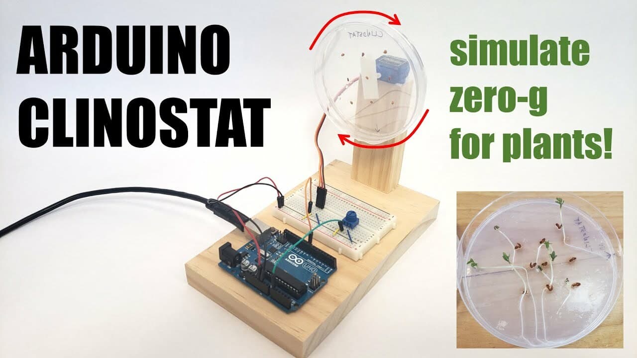 Build an Arduino Clinostat: Simulate Microgravity for Plants
