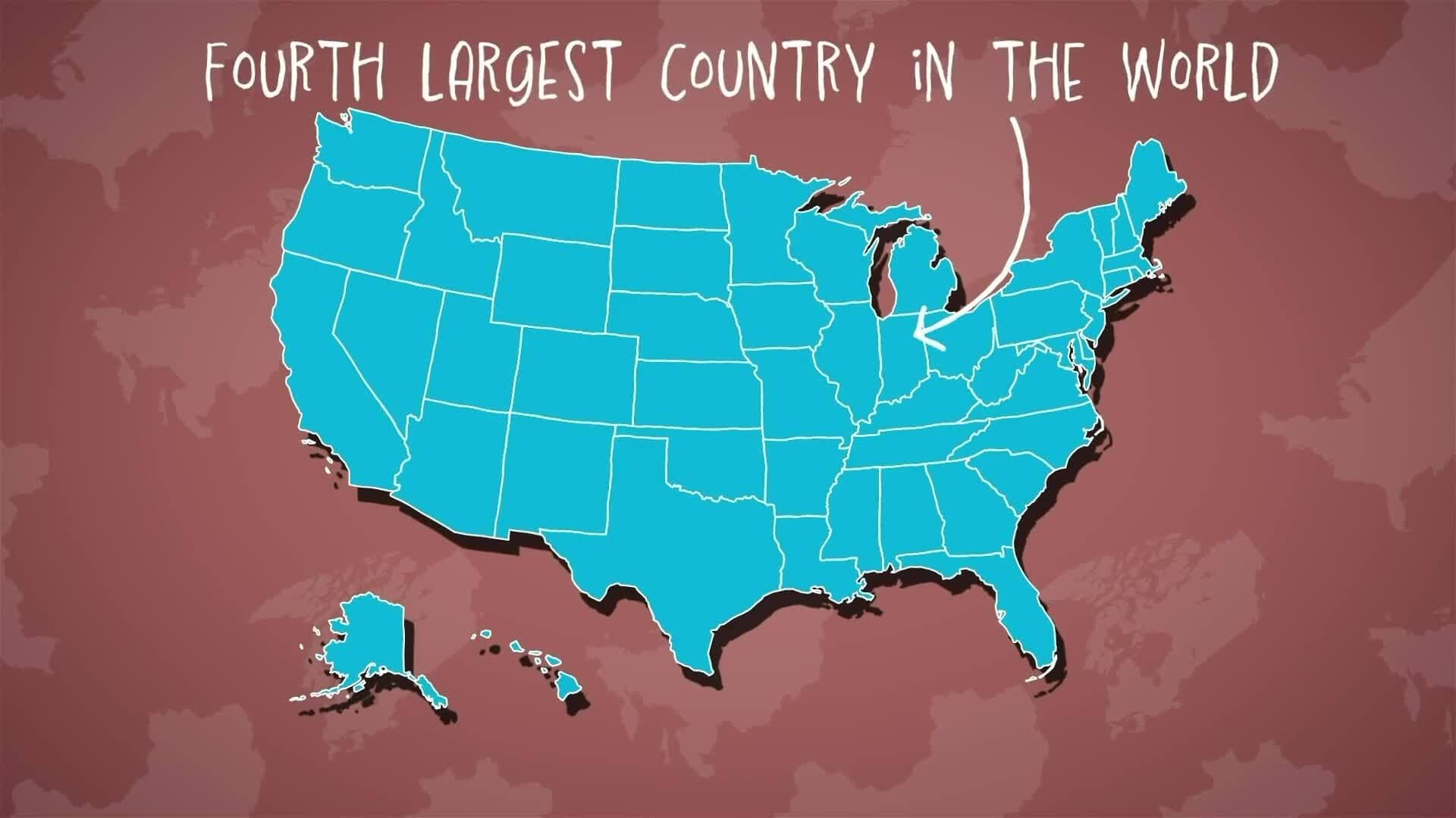I WONDER - How Big Is The United States?