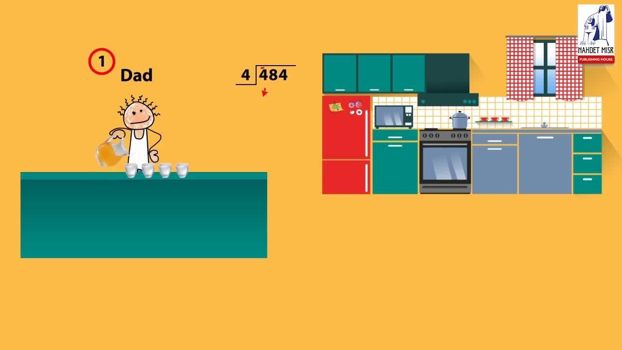 The steps of long division