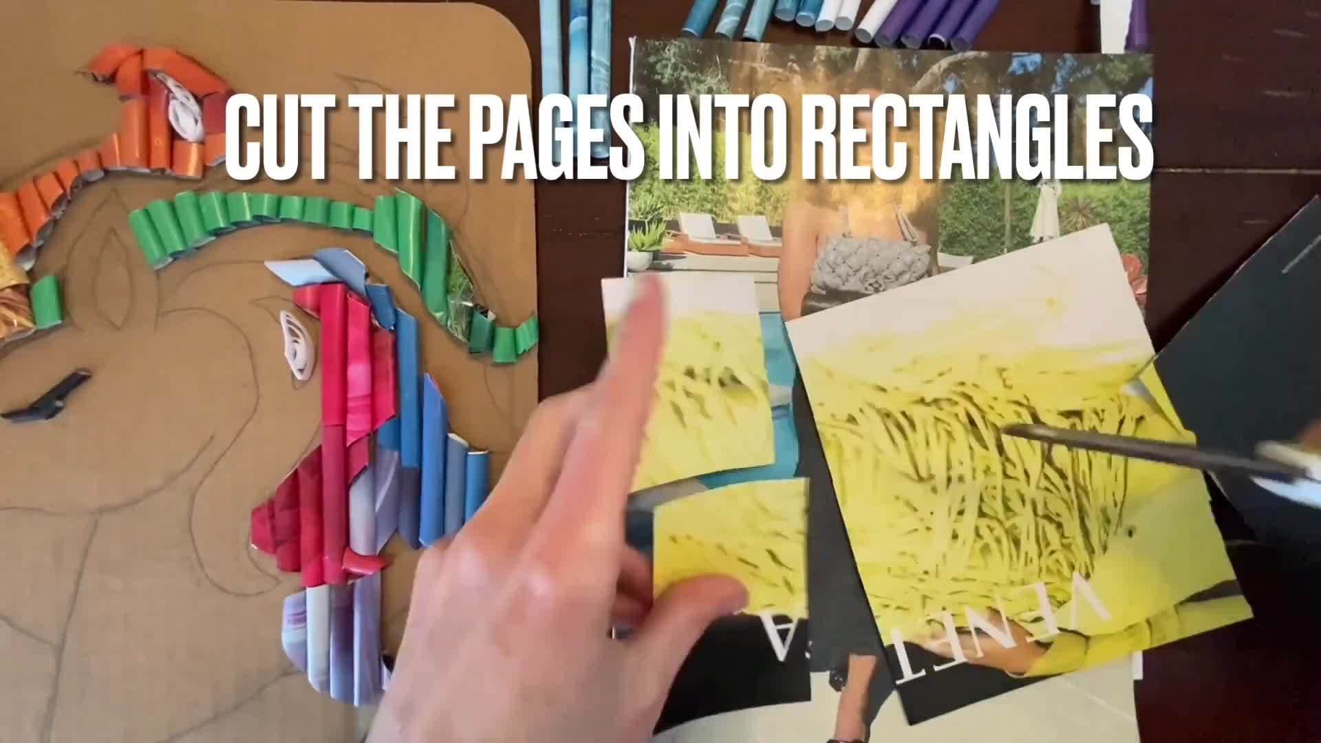 How to Make a Magazine Roll Relief