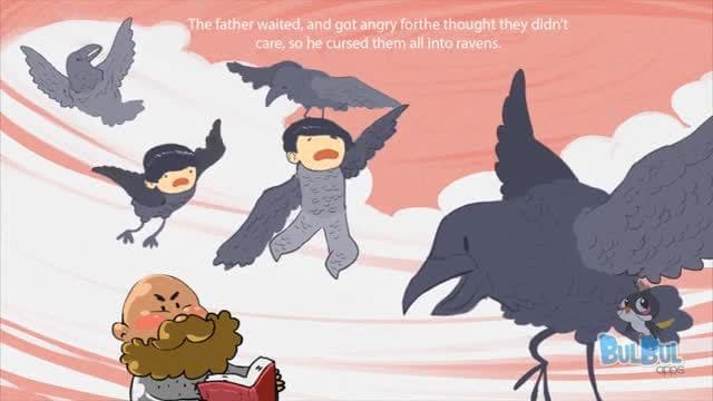 Seven Ravens- Classic- Grimm Brothers Stories For Kids