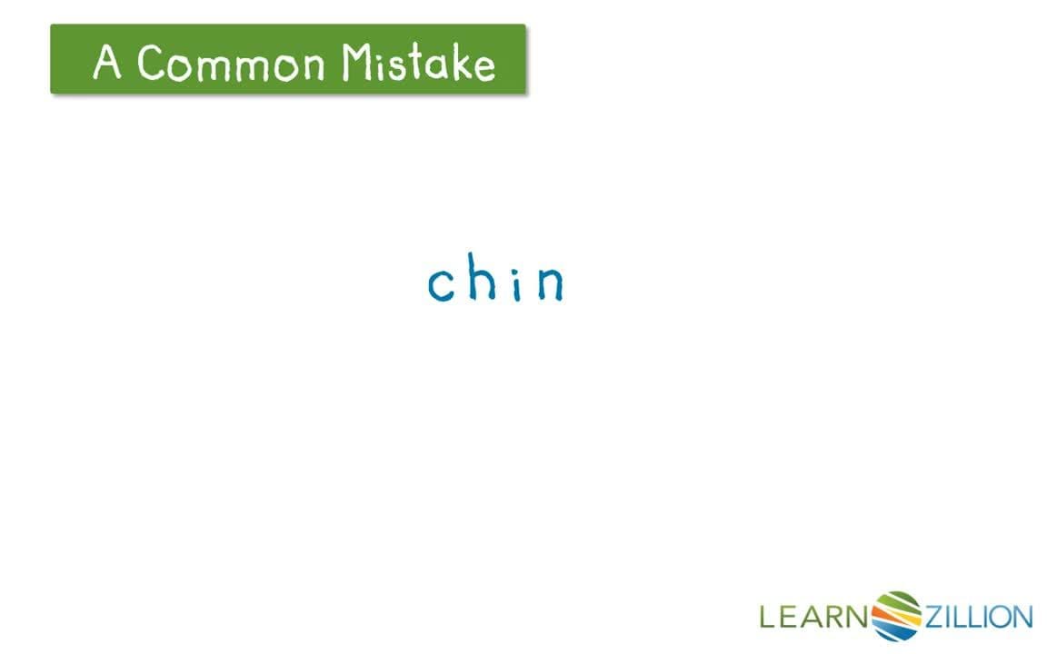 Decoding 3 Phoneme Words with Consonant Digraphs
