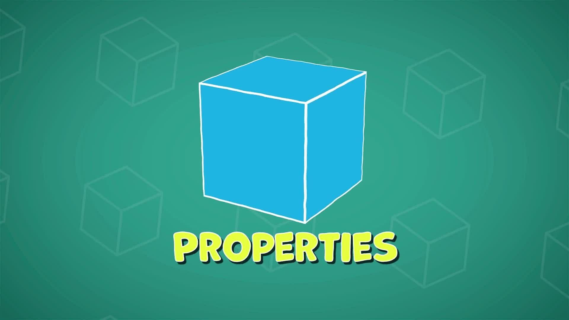 I WONDER - What Are The Properties Of A Cube?