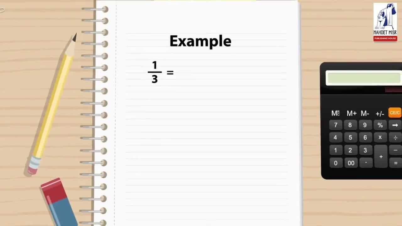 The rational number Example