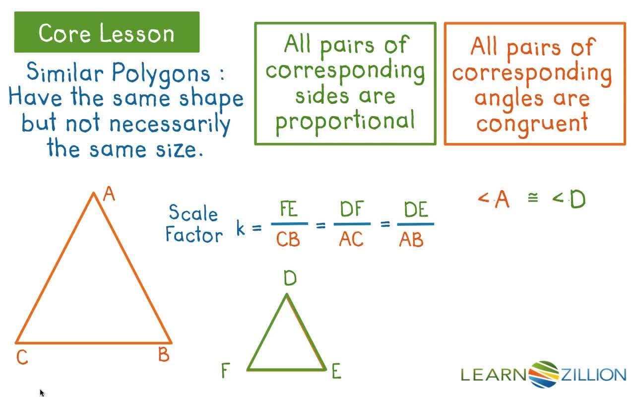 Determining Similarity of Figures Using Transformations and Dilations