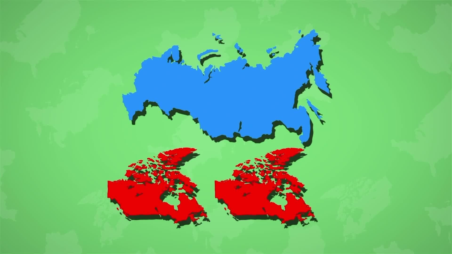 I WONDER - How Big Is Russia?