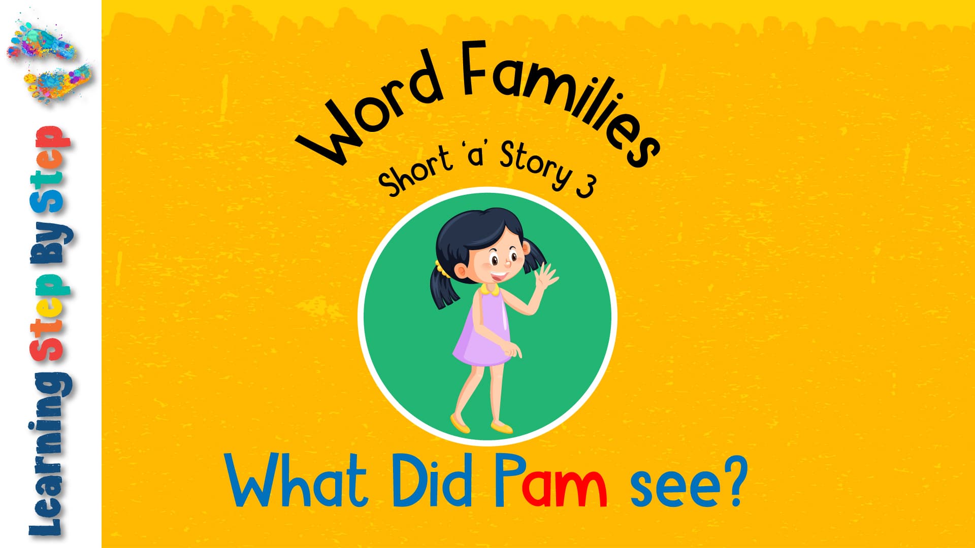 Learn to Read Short A CVC Words: am Word Family
