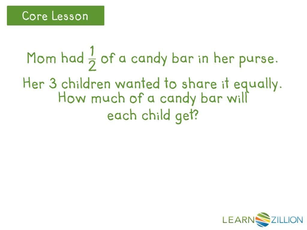 Division of Unit Fractions by Whole Numbers: Solving Real-Life Problems