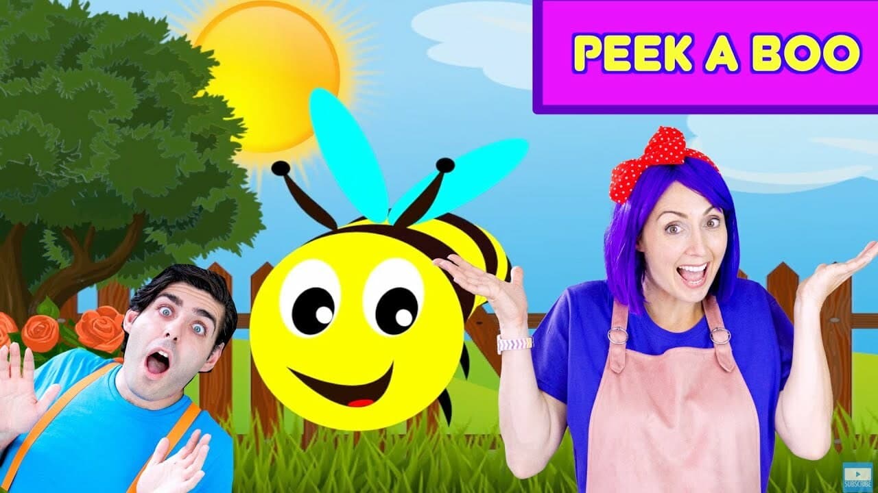 Peek A Boo - Hide and Seek In The Garden With Bella And Beans