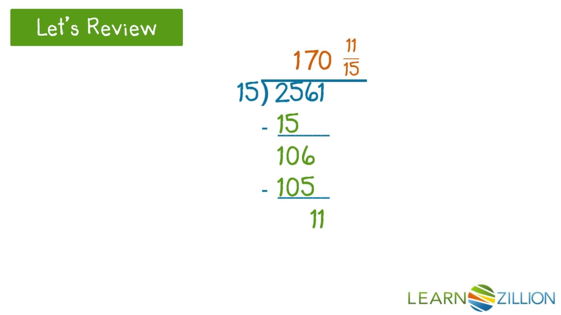 Rewriting Rational Expressions Using Long Division
