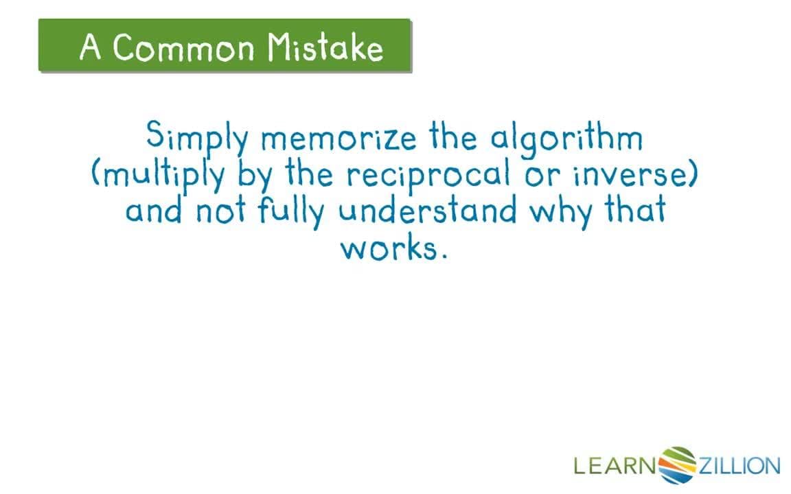 Dividing Unit Fractions by Whole Numbers Using the Multiplicative Inverse