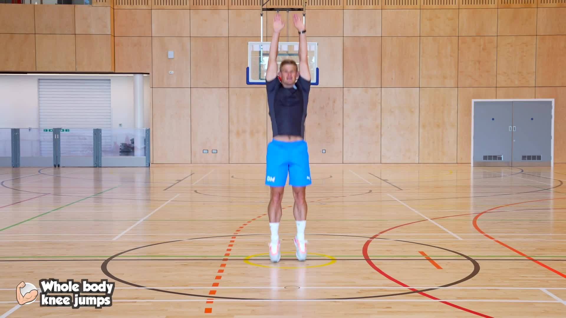 Fitness - Whole body knee jumps