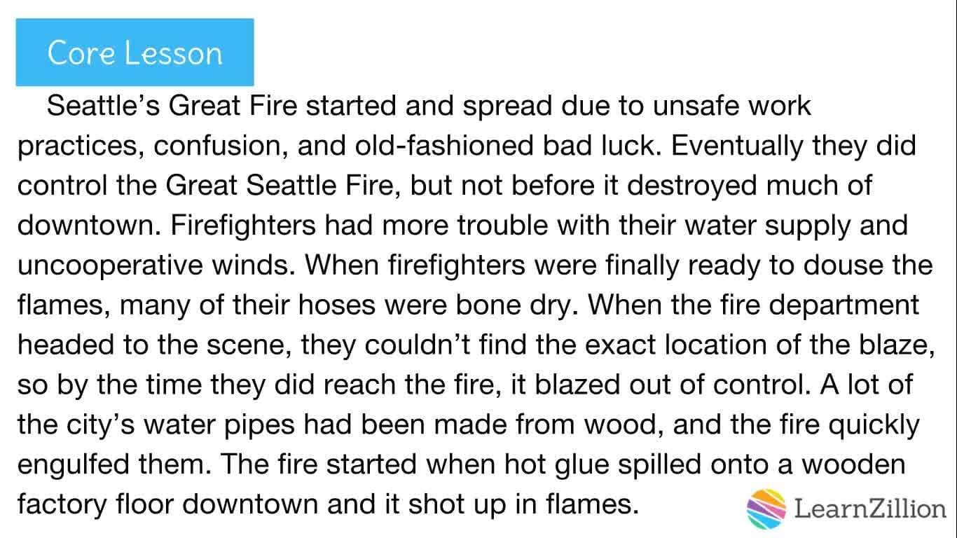 Organizing Ideas in a Paragraph